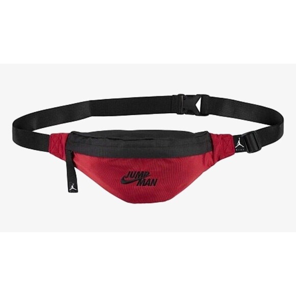 Nike Jordan Jumpman X Crossbody Bag Red / Black Brand New